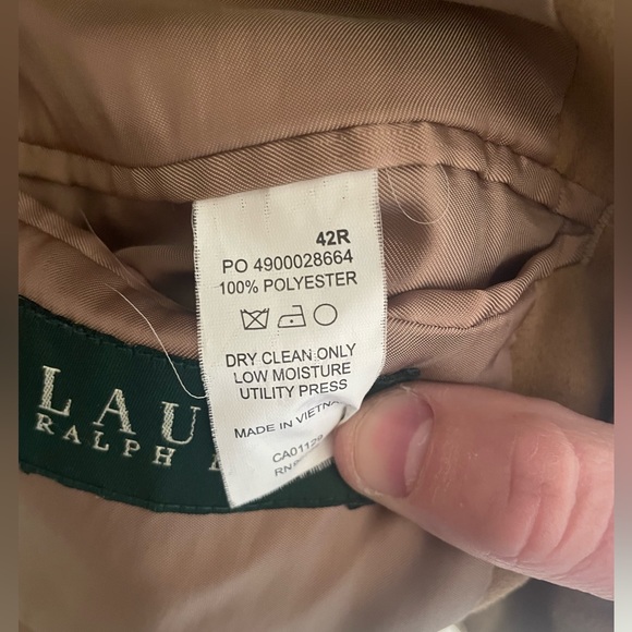 Ralph Lauren Faux Swade Blazer - Picture 3 of 9